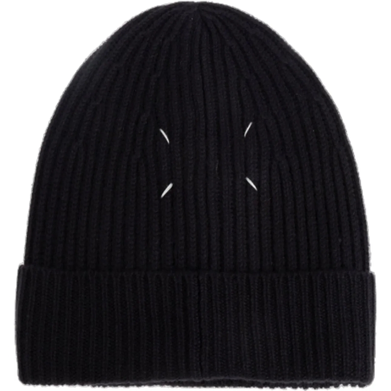 Maison Margiela  BEANIE HAT BLACK braun
