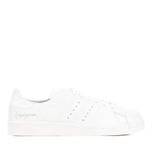 Y-3 Off White Leather Superstar Sneakers White Low-Top Sneaker