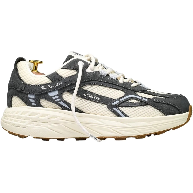 MERCER AMSTERDAM Low-Top-Sneaker Heren The Re-Run Max grau