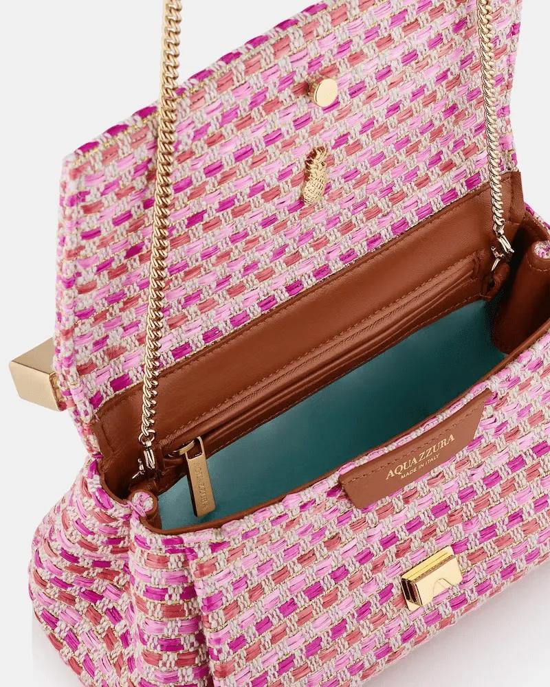 Aquazzura Clutches Mini Twist Clutch in roze