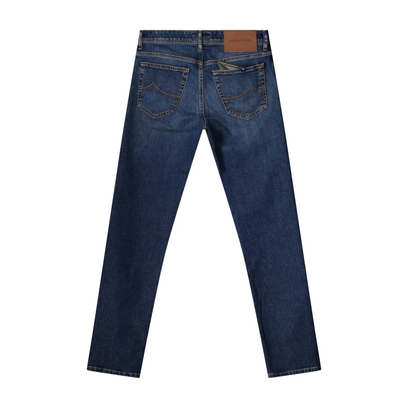 Jacob Cohen Jeans Slim-Fit Jeans Bard aus Baumwoll-Mix blau