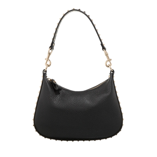 Valentino Garavani Rockstud Hobo Bag Black Sac à bandoulière