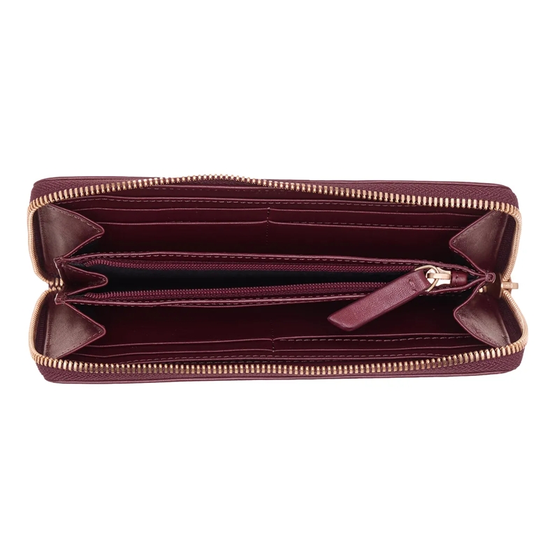 JOOP! Portemonnaie mit Zip-Around-Reißverschluss Sofisticato 1.0 Melete Purse Lh11Z Burgundy(Image 5)