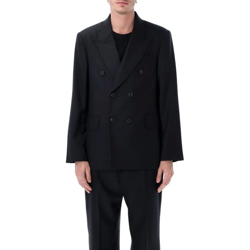 Our Legacy Blazer Unconstructed Db Wool Blazer Black