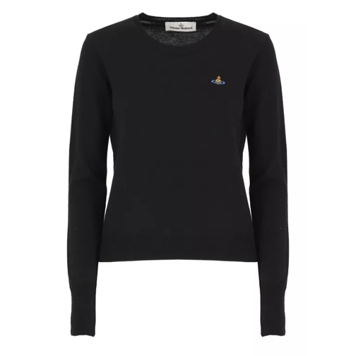 Vivienne Westwood Sweater With Logo Black 