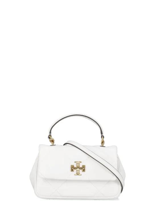 Tory Burch Shopper - White Quilted Leather Hand Bag - Gr. unisize - in Weiß - für Damen