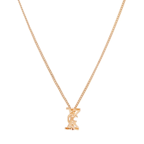 Saint Laurent Mittellange Halskette Cassandre Chain Necklace Gold