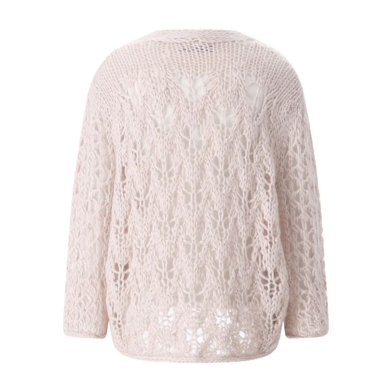 Iris von Arnim Strickjacke Strickjacke Lille pink(Image 2)