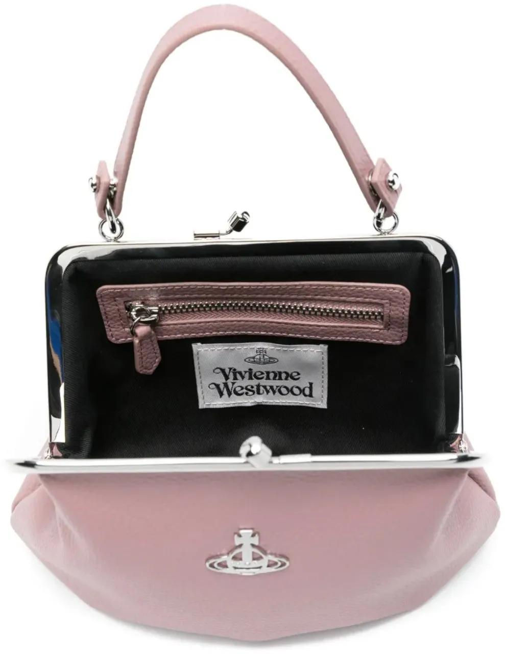 Vivienne Westwood Crossbody bags Granny Frame Purse Pink in poeder roze