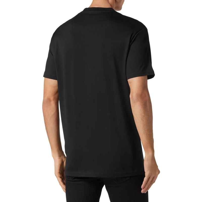 Philipp Plein T-Shirt Dieses schlichte T-Shirt mit Rundhalsausschnitt ve schwarz