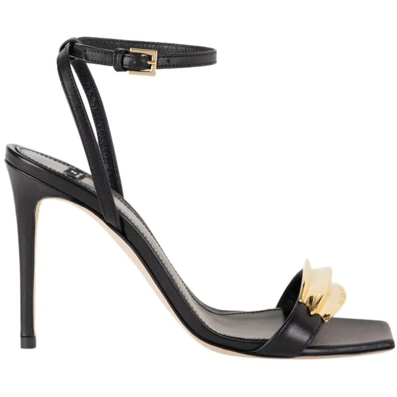 Elisabetta Franchi Sandales Sandals Black schwarz