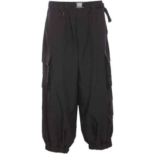 Y-3 Freizeithosen Trousers Black schwarz