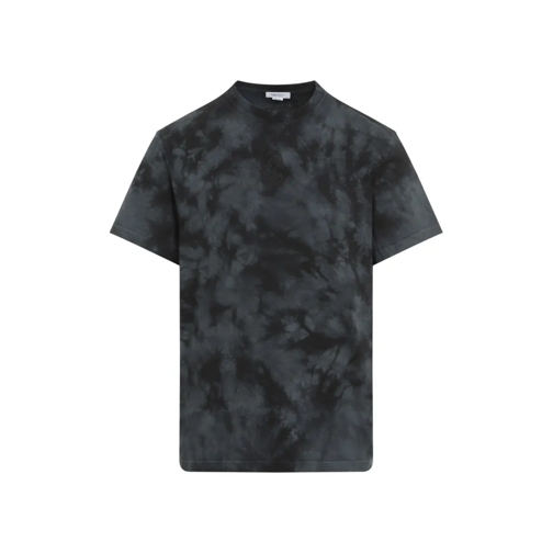 Alexander McQueen T-shirts Black Cotton T-Shirt Black