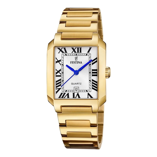 Festina Digitaal Horloge Festina On The Square damen Uhr Gold F20680/1 Silber farbend