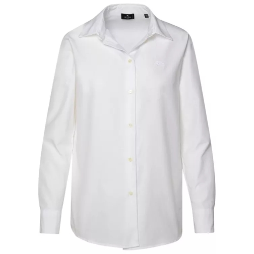 Etro White Cotton Shirt White 