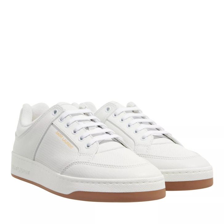 St laurent white sneakers sale