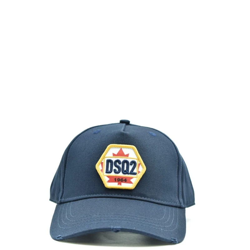 Dsquared2 Hoed Structured Blue Baseball Cap Blue