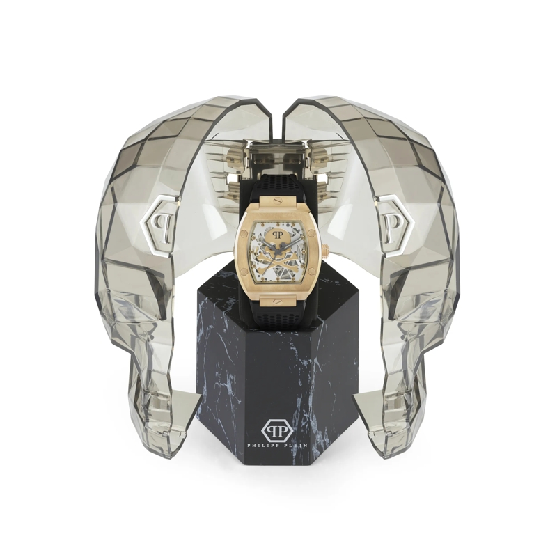 Philipp Plein Quarzuhr Analoge Quarzuhr The $Keleton gold(Image 3)