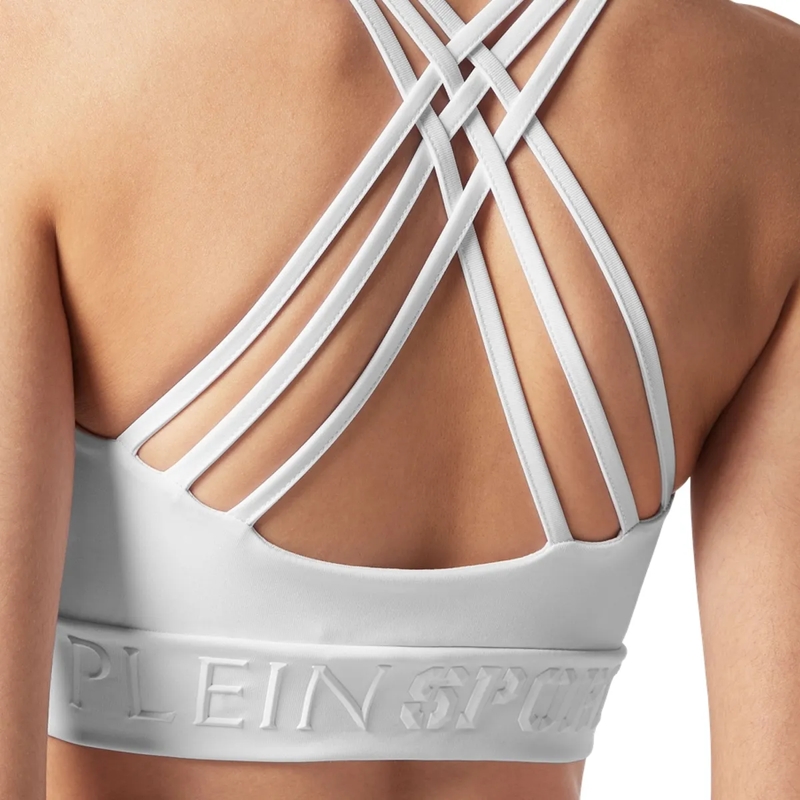 Plein Sport Top Sport Bh weiss(Image 5)
