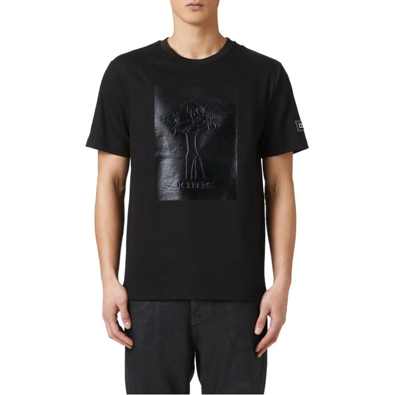 Iceberg T-Shirt Iceberg  T-shirts Zwart 24i I1p 0 F02b 6304 schwarz(Image 2)