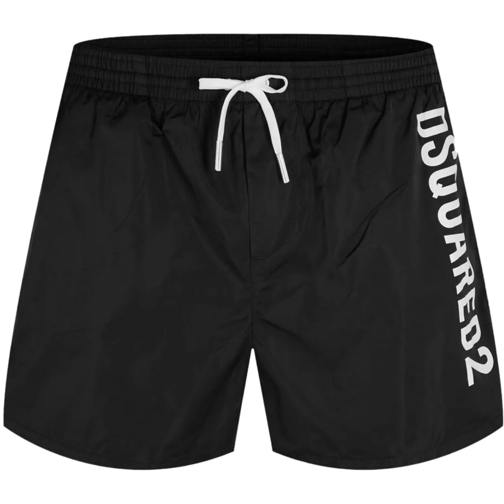 Dsquared2  Logo Midi Swim Shorts schwarz