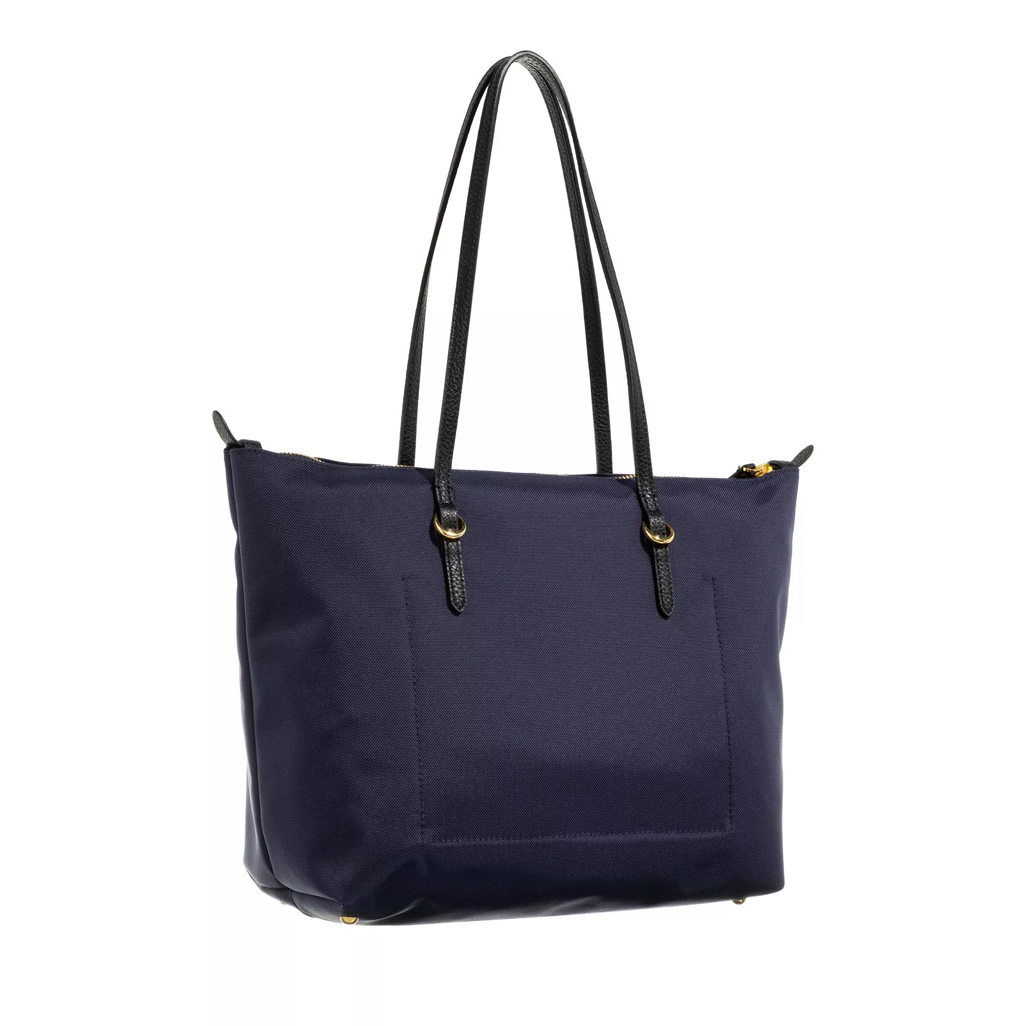 Lauren Ralph Lauren Keaton 26 Tote Medium Refined Navy Shopping Bag