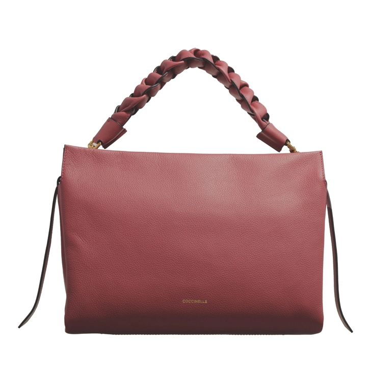 Coccinelle Boheme Grana Double Rosewood Brandy Sac a bandouliere