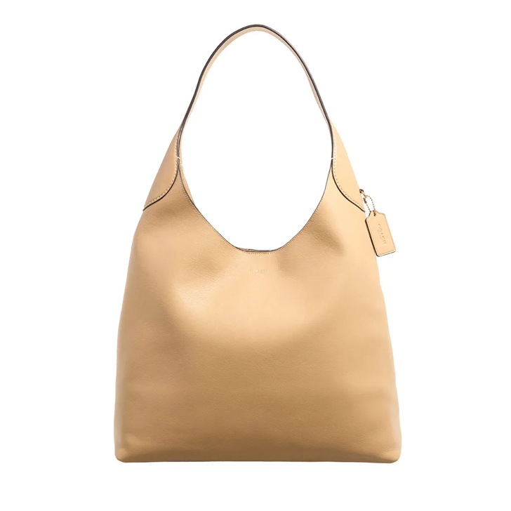 Tan coach shoulder bag sale