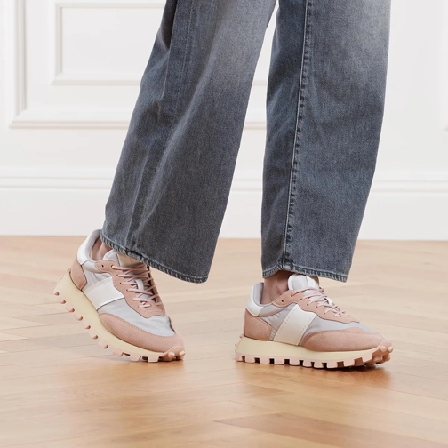 Tod's sneaker basse Sportiva Run 25K Allacciata Rose / Beige (Image 2)