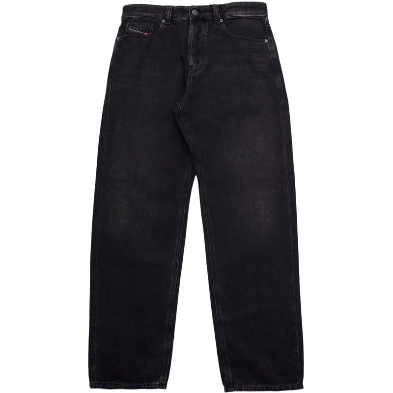 Diesel Jeans à jambe droite Jeans 2024 D-Macs Regular Nero schwarz