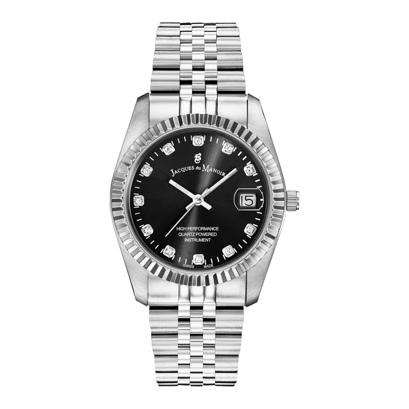 Jacques du Manoir Montre à quartz Inspiration Uhr Silber