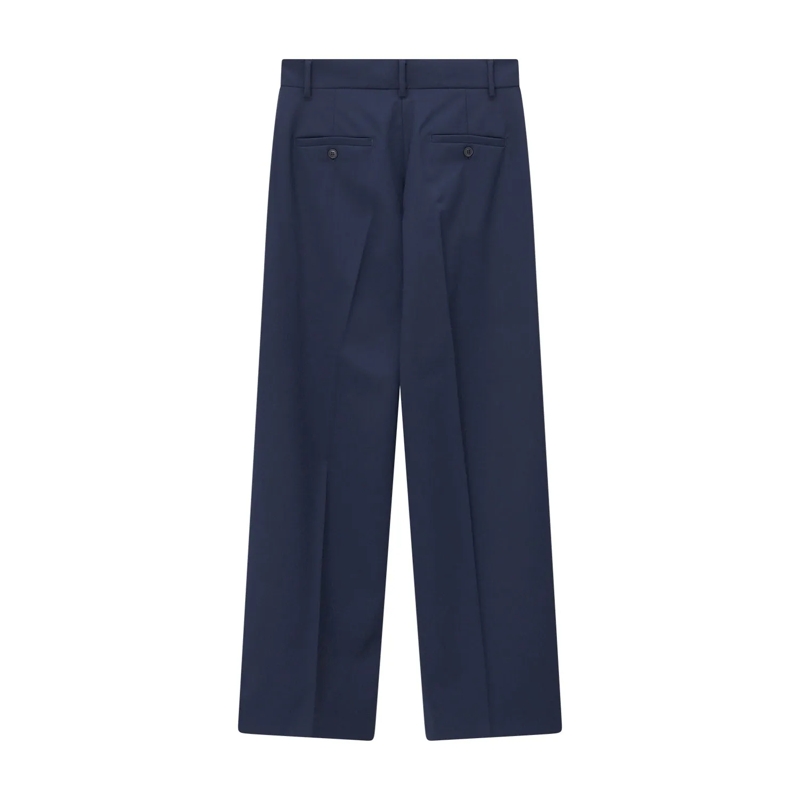 WEEKEND Max Mara Freizeithose Stoffhose Visivo blau(Image 2)