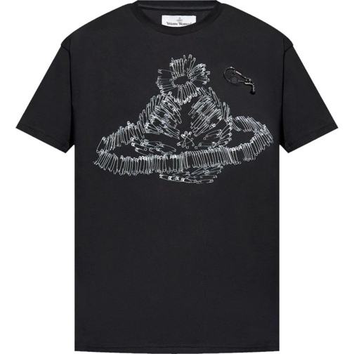 Vivienne Westwood  T-shirts and Polos Black schwarz