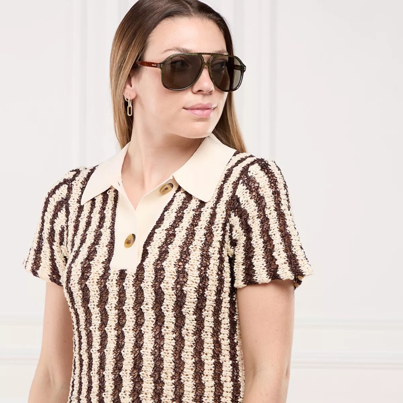 Gucci Sonnenbrille GG1042S-003 60 Sunglass Man Acetate Blue-Brown-Grey(Image 2)