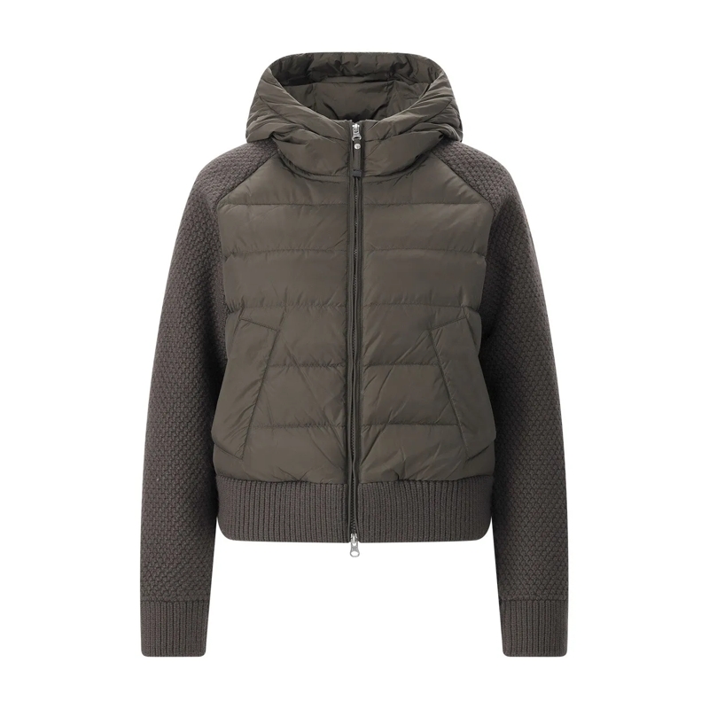 Parajumpers Übergangsjacke Kapuzenjacke aus Daunen grau
