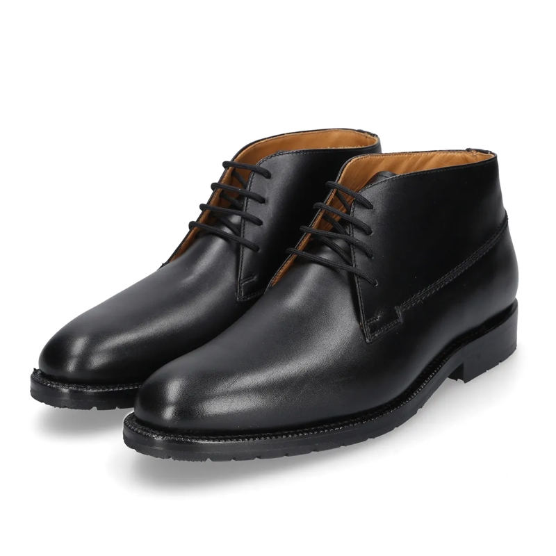 Heinrich Dinkelacker Schnürstiefel Schnürboots Luzern George Boot BC- Vollständig h schwarz(Image 2)