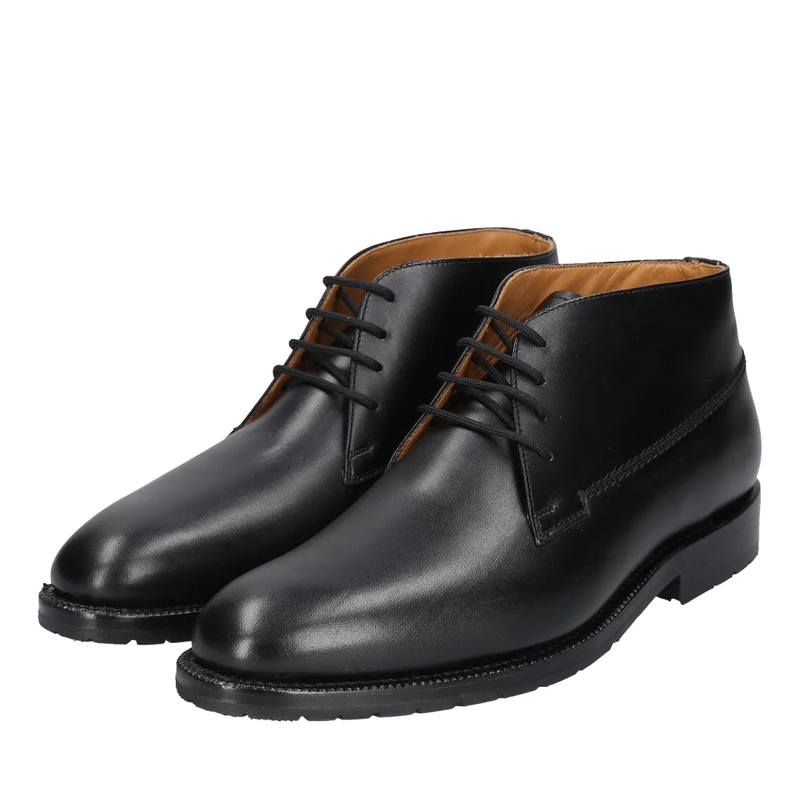 Heinrich Dinkelacker Bottes à lacets Schnürboots Luzern George Boot BC- Vollständig h schwarz(Image 3)