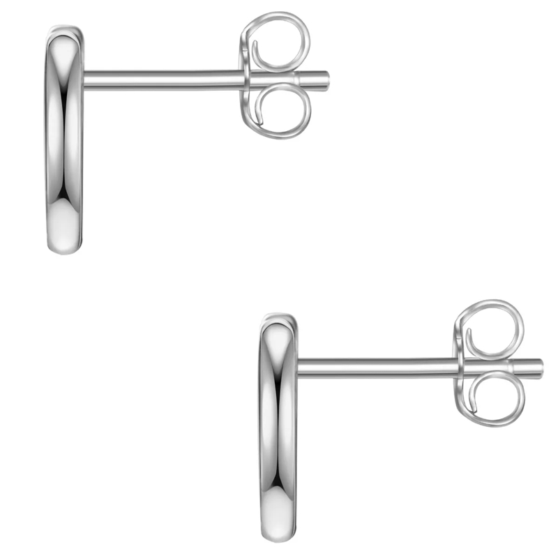 Glanzstücke München Ohrstecker Sterling Silber Ohrstecker Herz silber(Image 3)