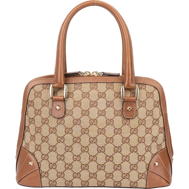 Gucci Schultertasche Gucci GG Monogram Handbag braun