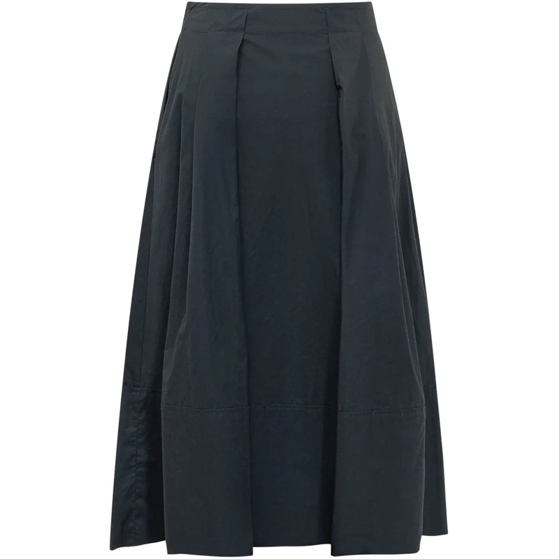 Woolrich Maxirock Gonna Midi con Pieghe schwarz(Image 2)
