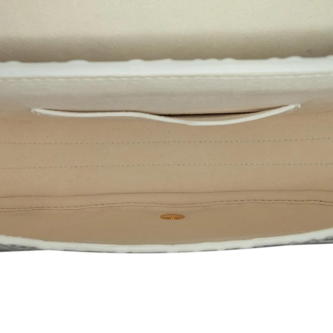 Thumbnail - Christian Dior Hobo Bags - Medium Perforated Calfskin Oblique Bobby Flap - Gr. unisize - in Weiß - für Damen