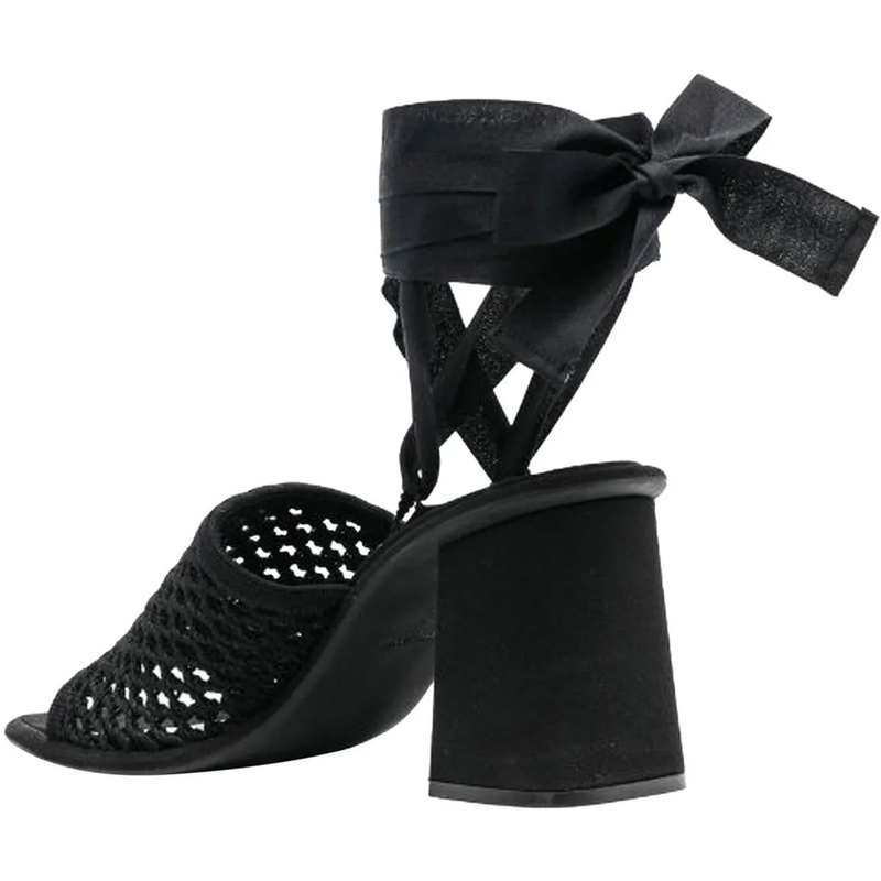 Miu Miu Sandales Miu Miu Macrame Sandals schwarz(Image 6)