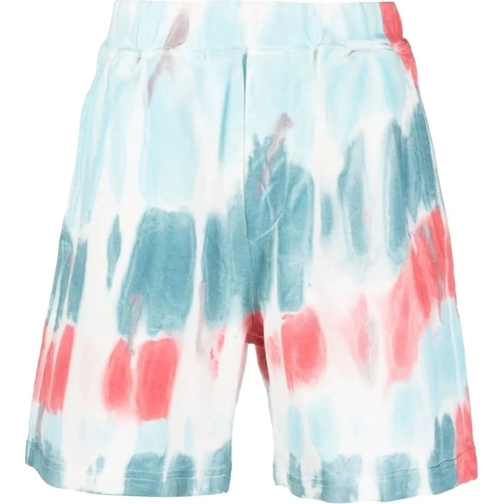 Dsquared2  Tie Dye Distressed Relax Fit Shorts mehrfarbig