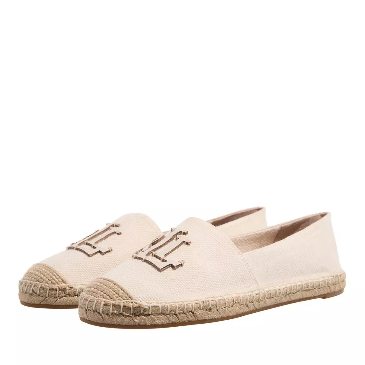 Lauren Ralph Lauren Espadrilles - Cameryn Logo Espadrilles Flat - Gr. 36 (EU) - in Beige - für Damen