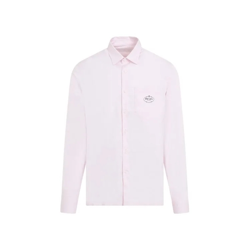 Prada Pink Cotton Shirt Pink 