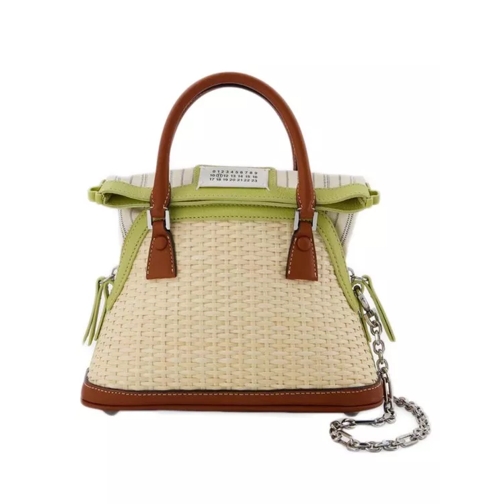 Maison Margiela 5Ac Classique Micro Handbag  - Cèdro Neutrals Borsetta a tracolla