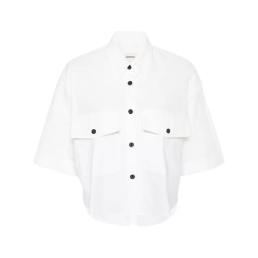 Khaite White Oversized Shirts White 