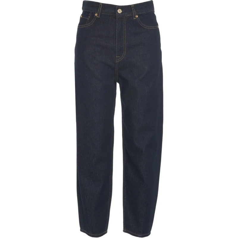 LIU JO Slim-Fit-Jeans Jeans with wide leg blau