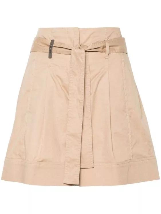 Peserico - Caramel Dart-Detailing Shorts - Größe 38 - brown