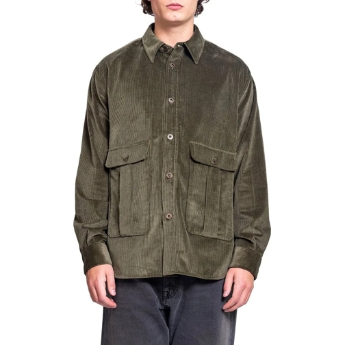 Loewe T-Shirts OVERSHIRT KHAKI GREEN grün